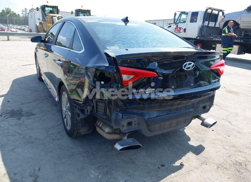 Photo 6 of 2017 Hyundai Sonata SPORT (VIN 5NPE34AF8HH551900)