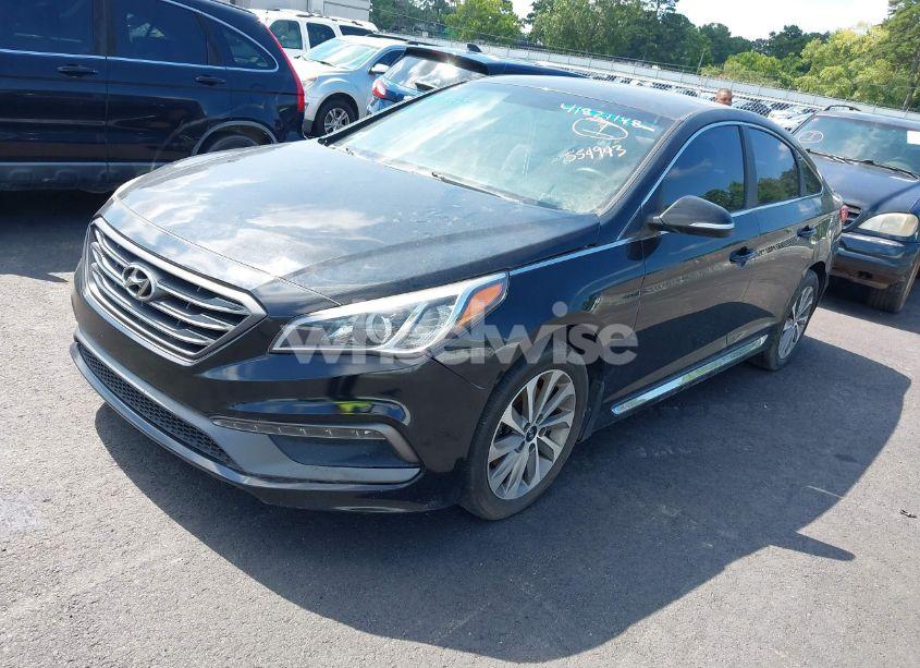 Photo 2 of 2017 Hyundai Sonata SPORT (VIN 5NPE34AF8HH554943)