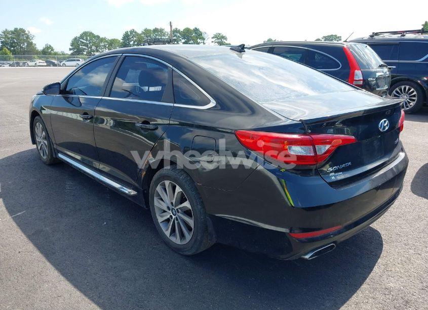 Photo 3 of 2017 Hyundai Sonata SPORT (VIN 5NPE34AF8HH554943)