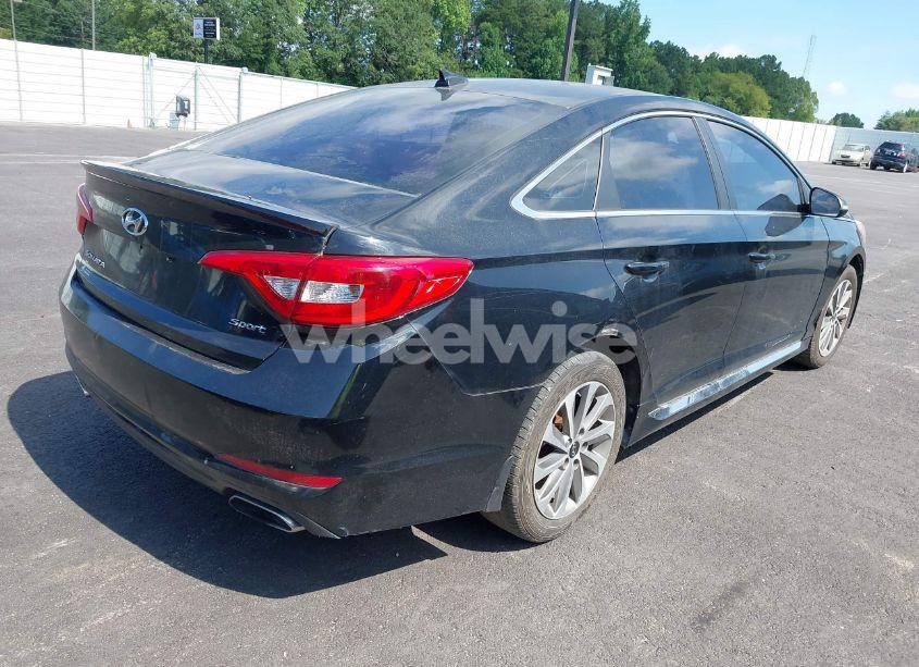 Photo 4 of 2017 Hyundai Sonata SPORT (VIN 5NPE34AF8HH554943)