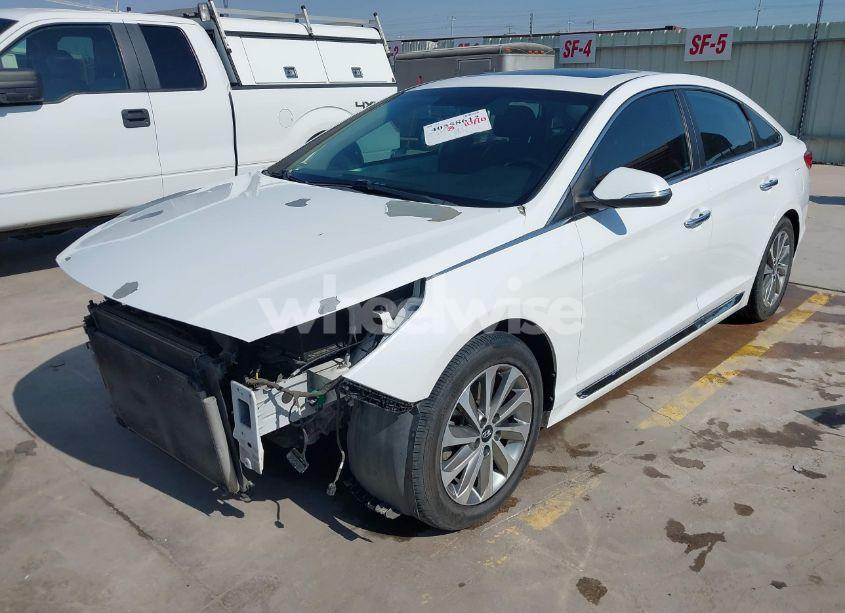 Photo 2 of 2017 Hyundai Sonata SPORT (VIN 5NPE34AF8HH576246)