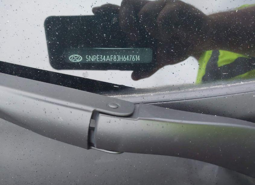 Photo 9 of 2018 Hyundai Sonata SPORT (VIN 5NPE34AF8JH647614)