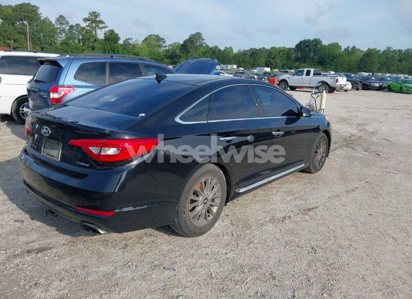 Photo 4 of 2015 Hyundai Sonata LIMITED (VIN 5NPE34AF9FH011095)