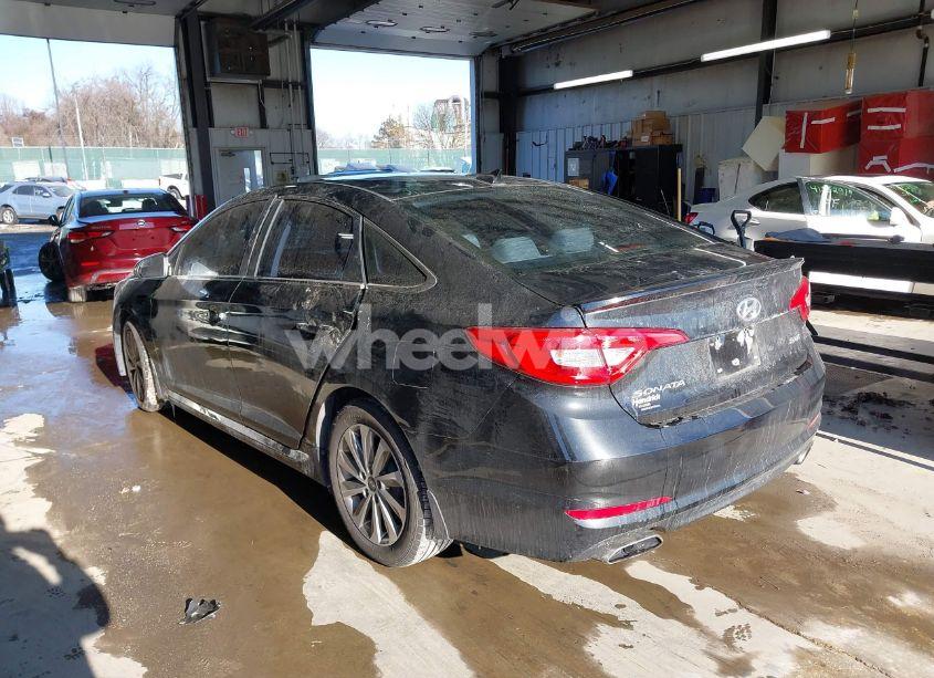 Photo 3 of 2015 Hyundai Sonata SPORT (VIN 5NPE34AF9FH022467)