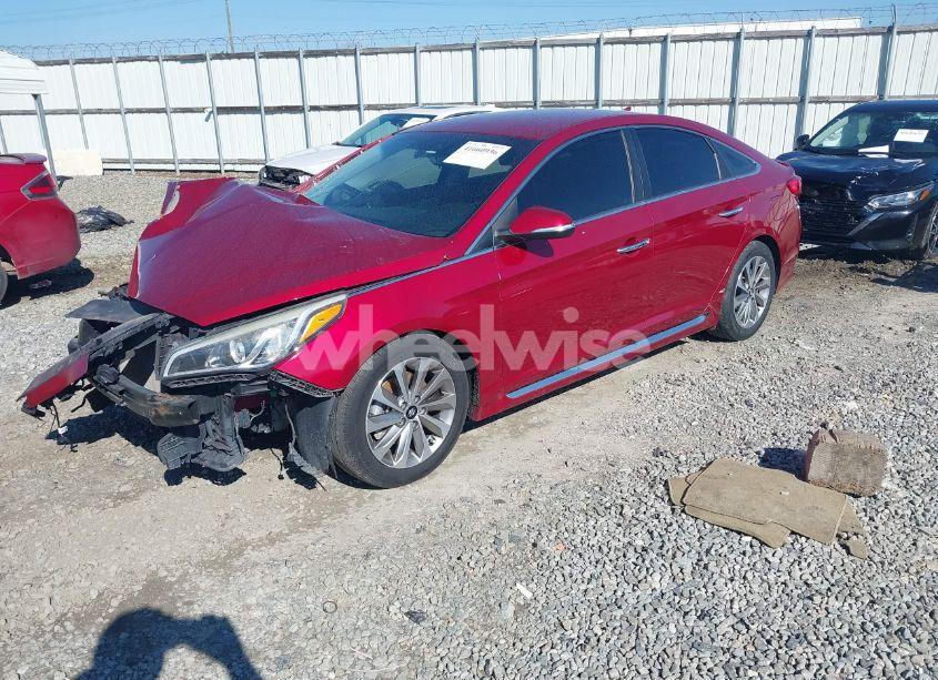 Photo 2 of 2015 Hyundai Sonata SPORT (VIN 5NPE34AF9FH070552)