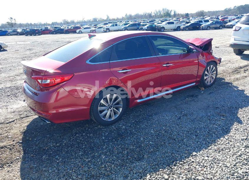 Photo 4 of 2015 Hyundai Sonata SPORT (VIN 5NPE34AF9FH070552)
