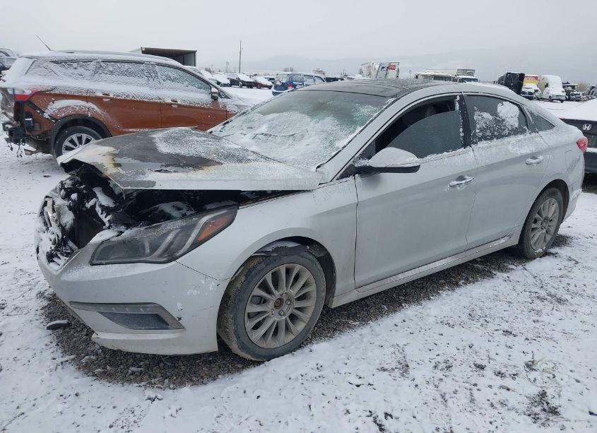 Photo 2 of 2015 Hyundai Sonata LIMITED (VIN 5NPE34AF9FH076660)