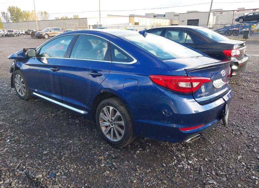 Photo 3 of 2015 Hyundai Sonata SPORT (VIN 5NPE34AF9FH088906)