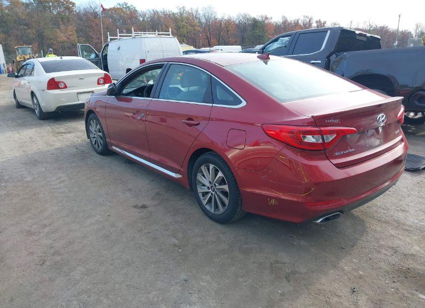 Photo 3 of 2015 Hyundai Sonata SPORT (VIN 5NPE34AF9FH102898)
