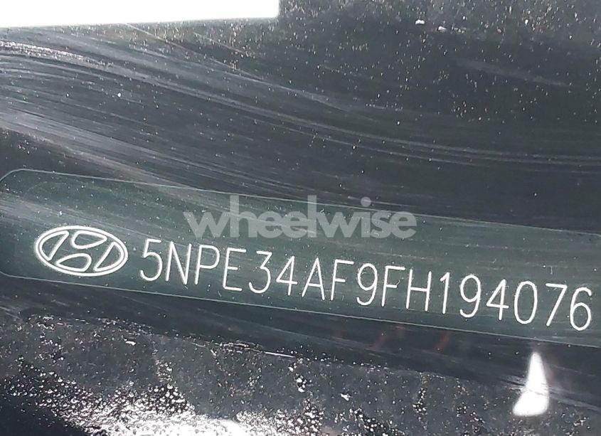 Photo 9 of 2015 Hyundai Sonata LIMITED (VIN 5NPE34AF9FH194076)