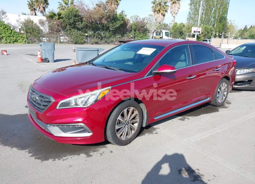Photo 2 of 2015 Hyundai Sonata SPORT (VIN 5NPE34AF9FH251456)