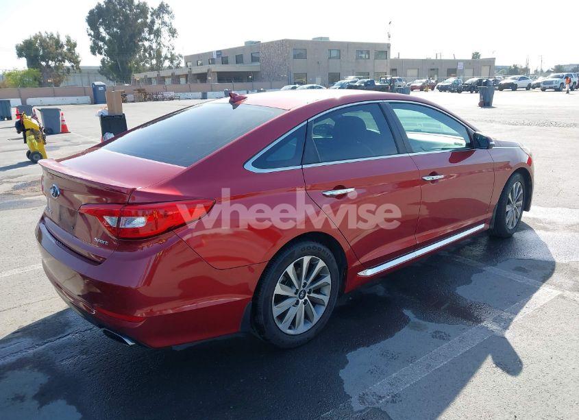 Photo 4 of 2015 Hyundai Sonata SPORT (VIN 5NPE34AF9FH251456)