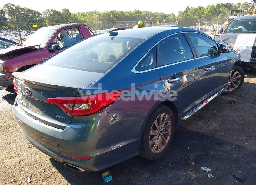 Photo 4 of 2016 Hyundai Sonata SPORT (VIN 5NPE34AF9GH267321)