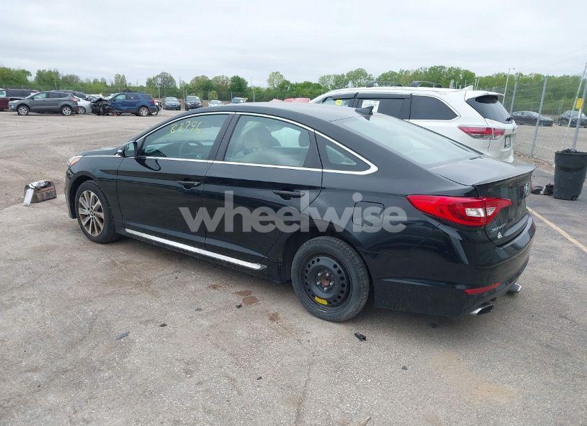 Photo 3 of 2016 Hyundai Sonata SPORT (VIN 5NPE34AF9GH272664)