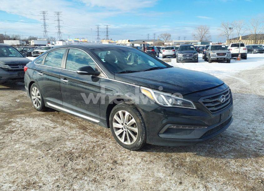 2016 Hyundai Sonata SPORT (VIN 5NPE34AF9GH298990) main photo