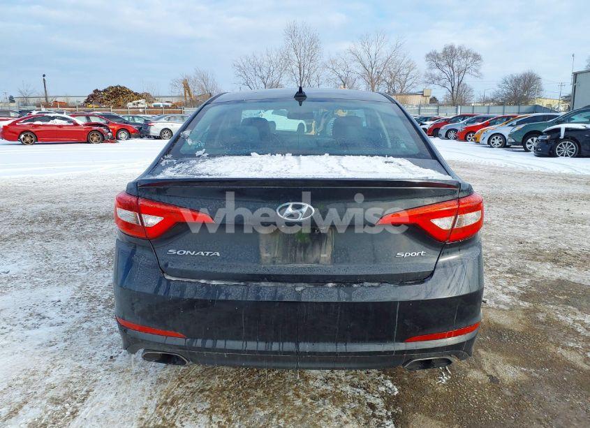 Photo 16 of 2016 Hyundai Sonata SPORT (VIN 5NPE34AF9GH298990)