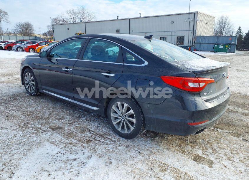 Photo 3 of 2016 Hyundai Sonata SPORT (VIN 5NPE34AF9GH298990)