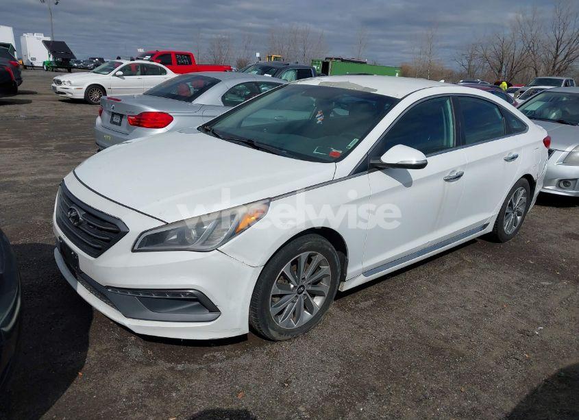 Photo 2 of 2016 Hyundai Sonata SPORT (VIN 5NPE34AF9GH305064)