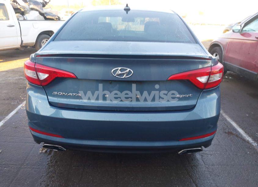 Photo 16 of 2016 Hyundai Sonata SPORT (VIN 5NPE34AF9GH318199)