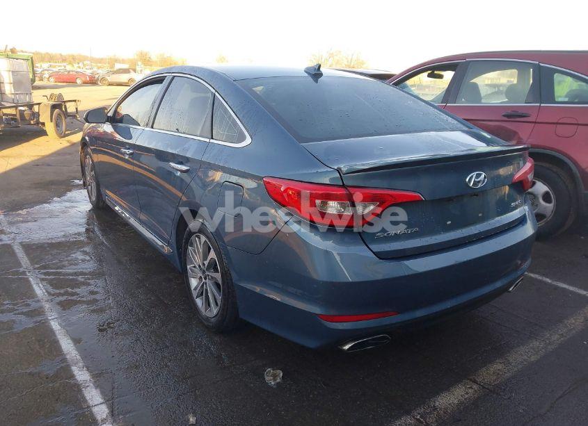 Photo 3 of 2016 Hyundai Sonata SPORT (VIN 5NPE34AF9GH318199)