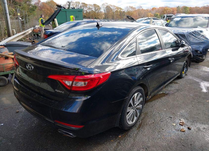 Photo 4 of 2016 Hyundai Sonata SPORT (VIN 5NPE34AF9GH322396)