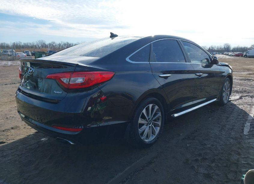 Photo 4 of 2016 Hyundai Sonata SPORT (VIN 5NPE34AF9GH333530)
