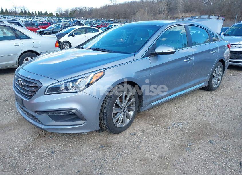 Photo 2 of 2016 Hyundai Sonata SPORT (VIN 5NPE34AF9GH334354)