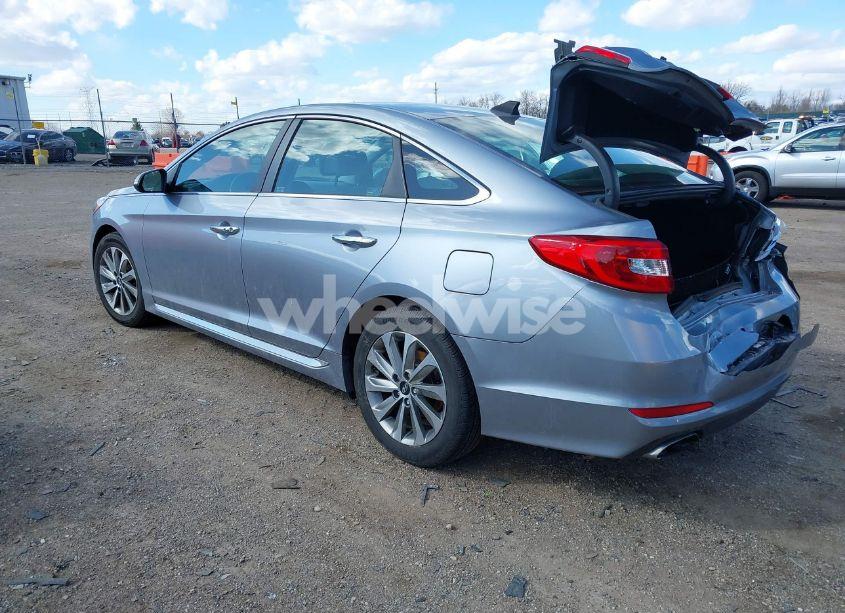 Photo 3 of 2016 Hyundai Sonata SPORT (VIN 5NPE34AF9GH334354)