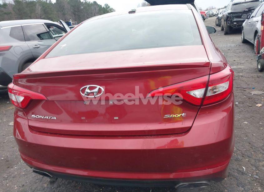 Photo 16 of 2016 Hyundai Sonata SPORT (VIN 5NPE34AF9GH371761)