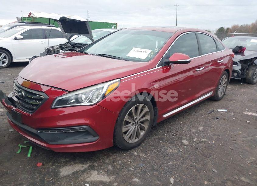 Photo 2 of 2016 Hyundai Sonata SPORT (VIN 5NPE34AF9GH371761)