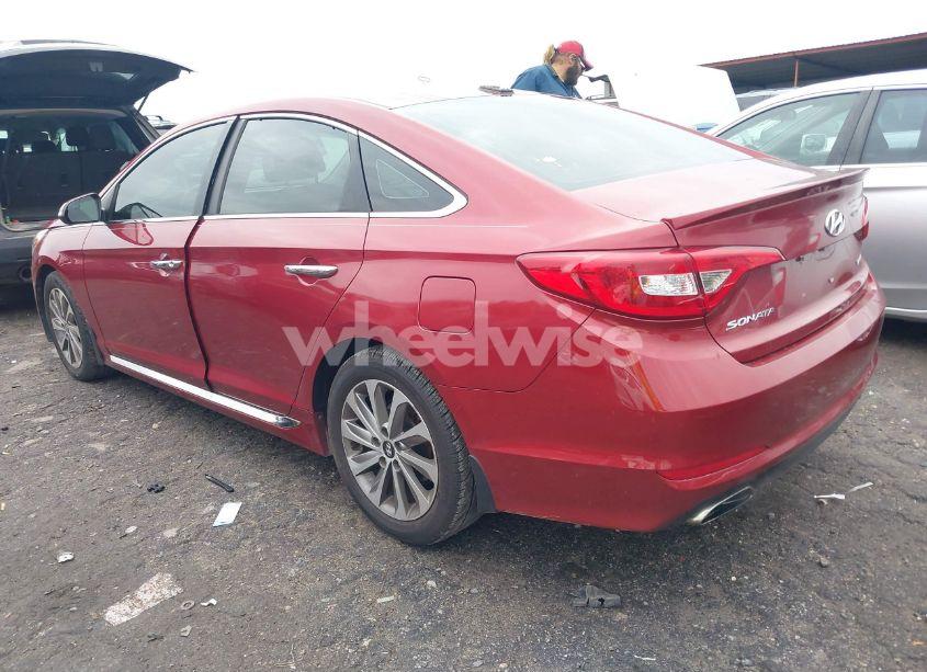 Photo 3 of 2016 Hyundai Sonata SPORT (VIN 5NPE34AF9GH371761)