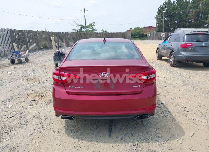 Photo 16 of 2016 Hyundai Sonata SPORT (VIN 5NPE34AF9GH413569)