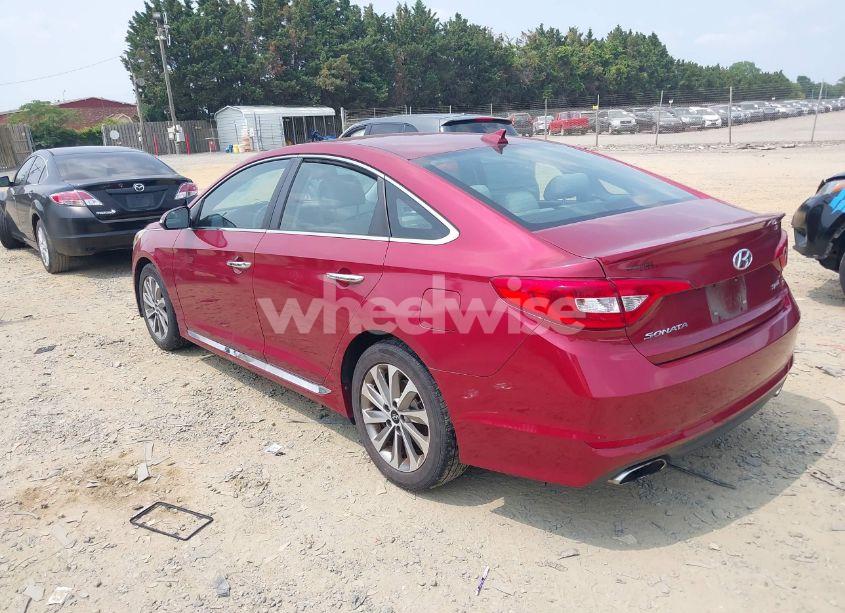 Photo 3 of 2016 Hyundai Sonata SPORT (VIN 5NPE34AF9GH413569)