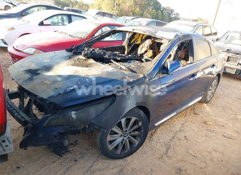 Photo 2 of 2017 Hyundai Sonata SPORT (VIN 5NPE34AF9HH463874)