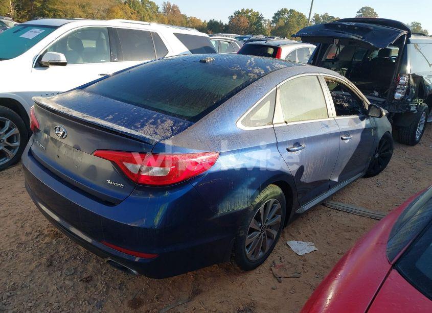 Photo 4 of 2017 Hyundai Sonata SPORT (VIN 5NPE34AF9HH463874)