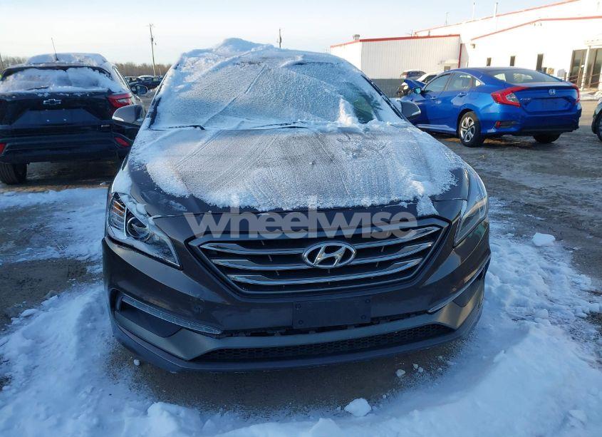 Photo 11 of 2017 Hyundai Sonata SPORT (VIN 5NPE34AF9HH463955)