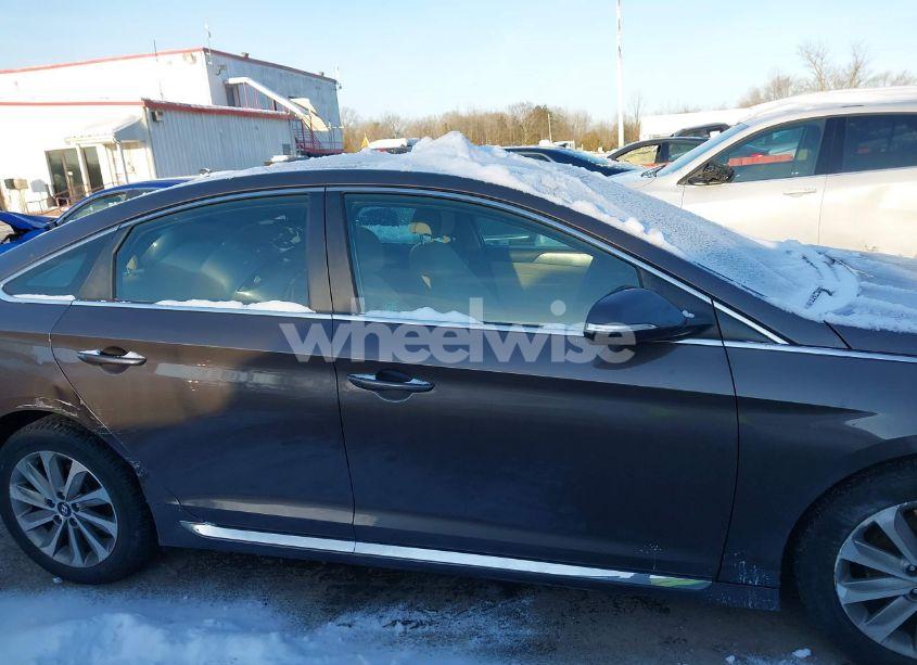 Photo 12 of 2017 Hyundai Sonata SPORT (VIN 5NPE34AF9HH463955)