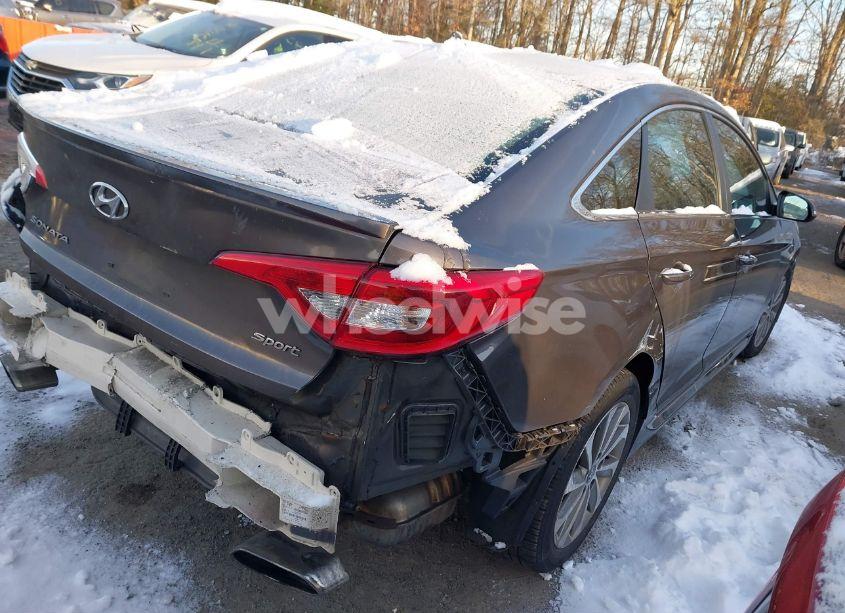 Photo 4 of 2017 Hyundai Sonata SPORT (VIN 5NPE34AF9HH463955)