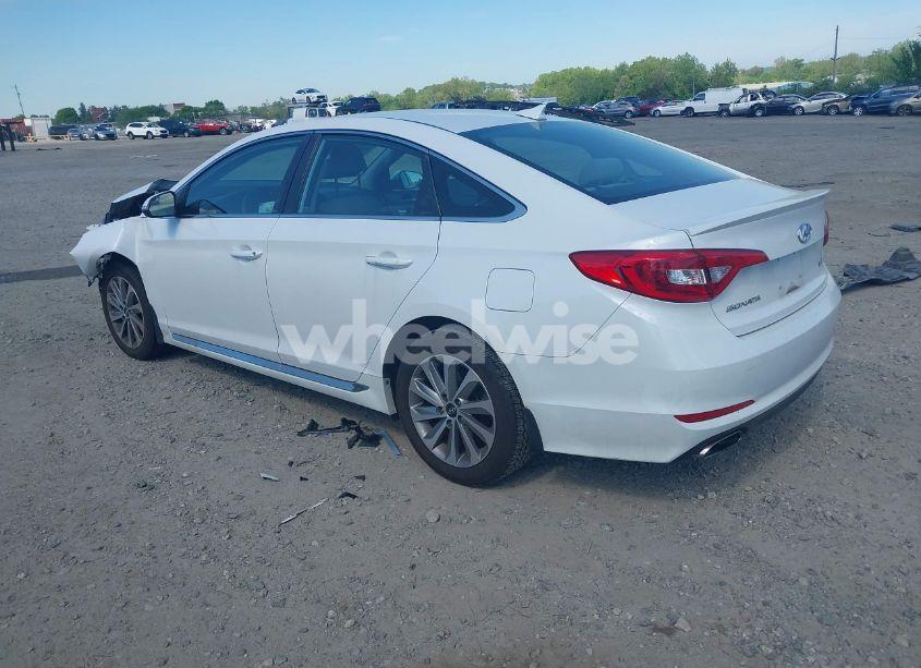 Photo 3 of 2017 Hyundai Sonata SPORT (VIN 5NPE34AF9HH466936)
