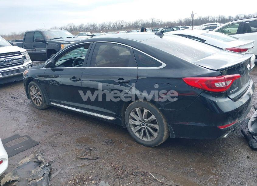 Photo 14 of 2017 Hyundai Sonata SPORT (VIN 5NPE34AF9HH483896)