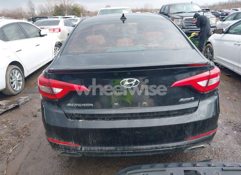 Photo 16 of 2017 Hyundai Sonata SPORT (VIN 5NPE34AF9HH483896)