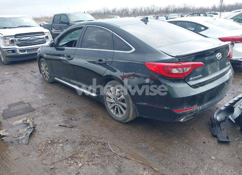 Photo 3 of 2017 Hyundai Sonata SPORT (VIN 5NPE34AF9HH483896)