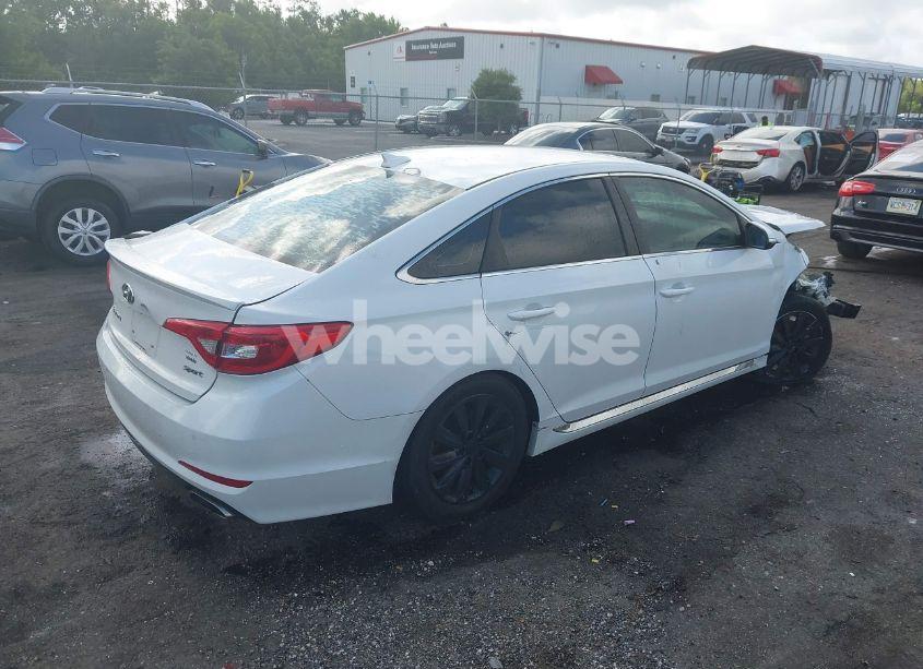 Photo 4 of 2017 Hyundai Sonata SPORT (VIN 5NPE34AF9HH503273)