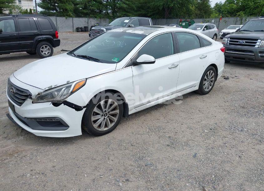 Photo 2 of 2017 Hyundai Sonata SPORT (VIN 5NPE34AF9HH504133)
