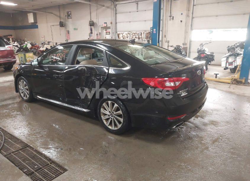 Photo 3 of 2017 Hyundai Sonata SPORT (VIN 5NPE34AF9HH554790)