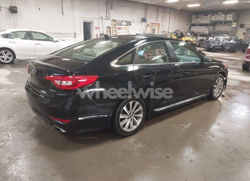 Photo 4 of 2017 Hyundai Sonata SPORT (VIN 5NPE34AF9HH554790)