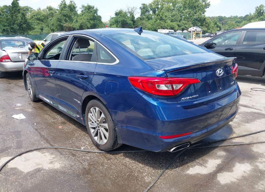 Photo 3 of 2017 Hyundai Sonata SPORT (VIN 5NPE34AF9HH556040)