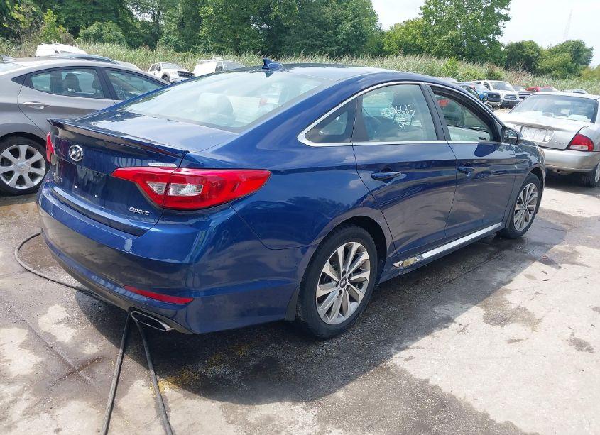 Photo 4 of 2017 Hyundai Sonata SPORT (VIN 5NPE34AF9HH556040)
