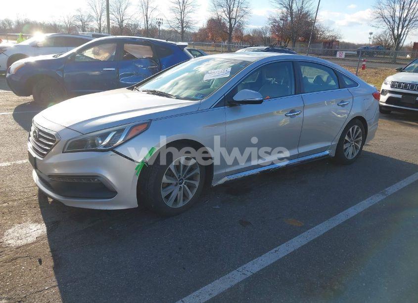 Photo 2 of 2017 Hyundai Sonata SPORT (VIN 5NPE34AF9HH569242)