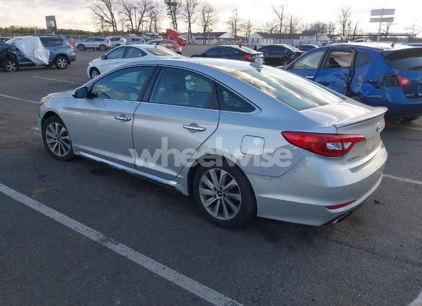 Photo 3 of 2017 Hyundai Sonata SPORT (VIN 5NPE34AF9HH569242)